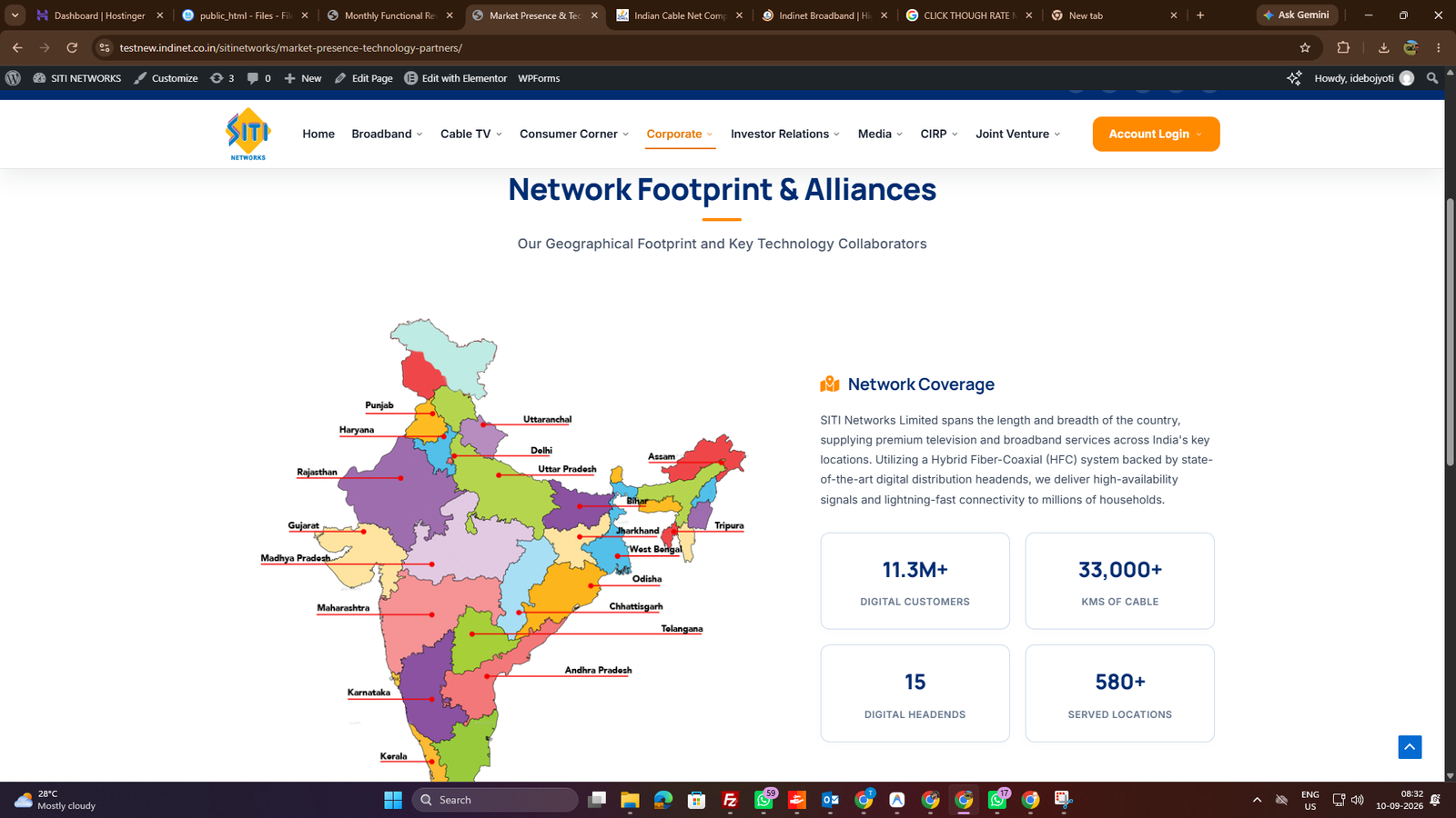 Network Footprint Screenshot